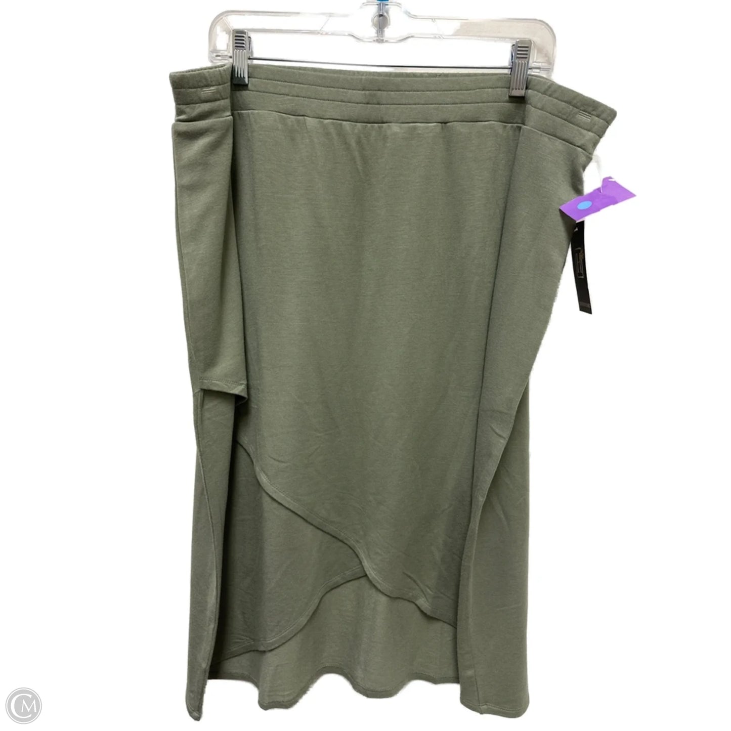 Skirt Midi By Clothes Mentor In Green, Size: 20
