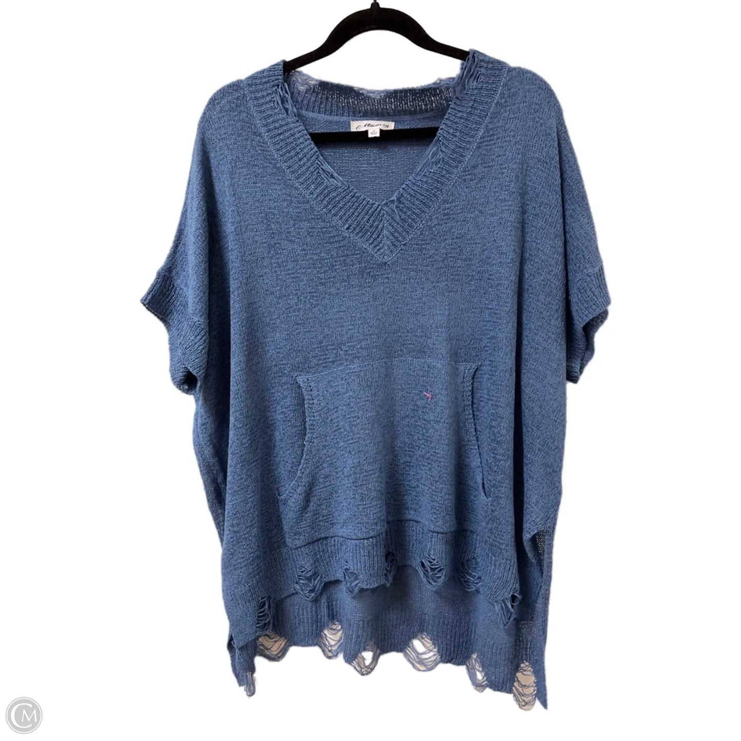 Sweater By Clothes Mentor In Blue, Size: M