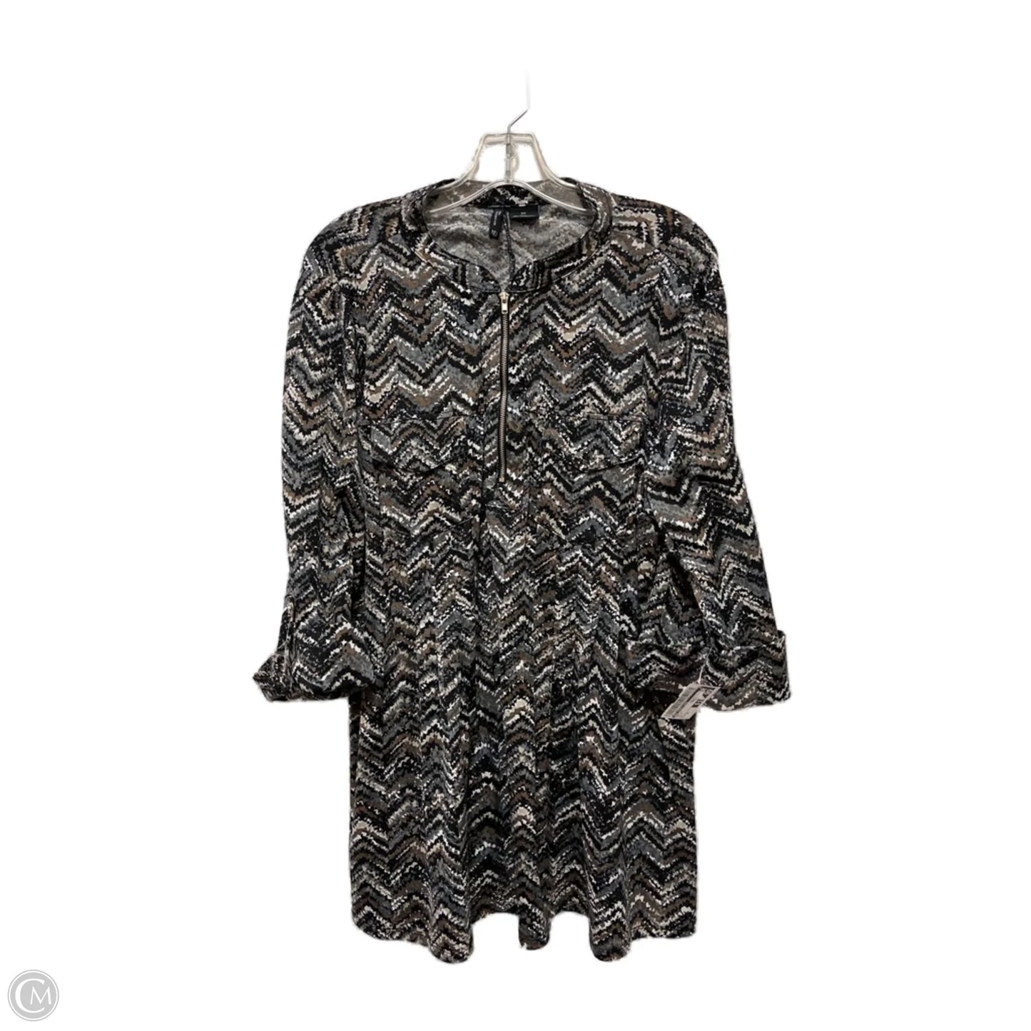 Top Long Sleeve By New Directions In Multi-colored, Size: 2x