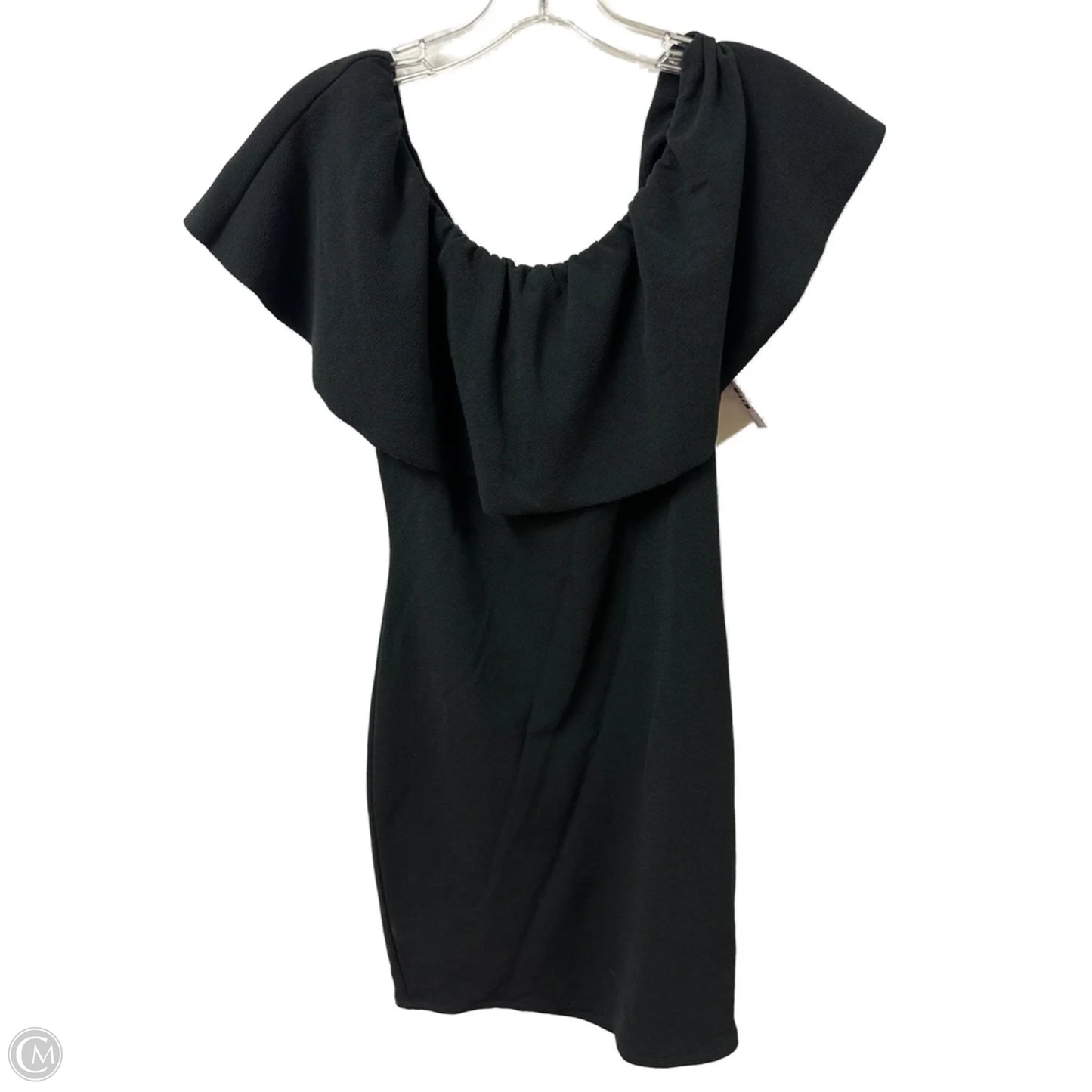 Dress Casual Midi By Clothes Mentor In Black, Size: L
