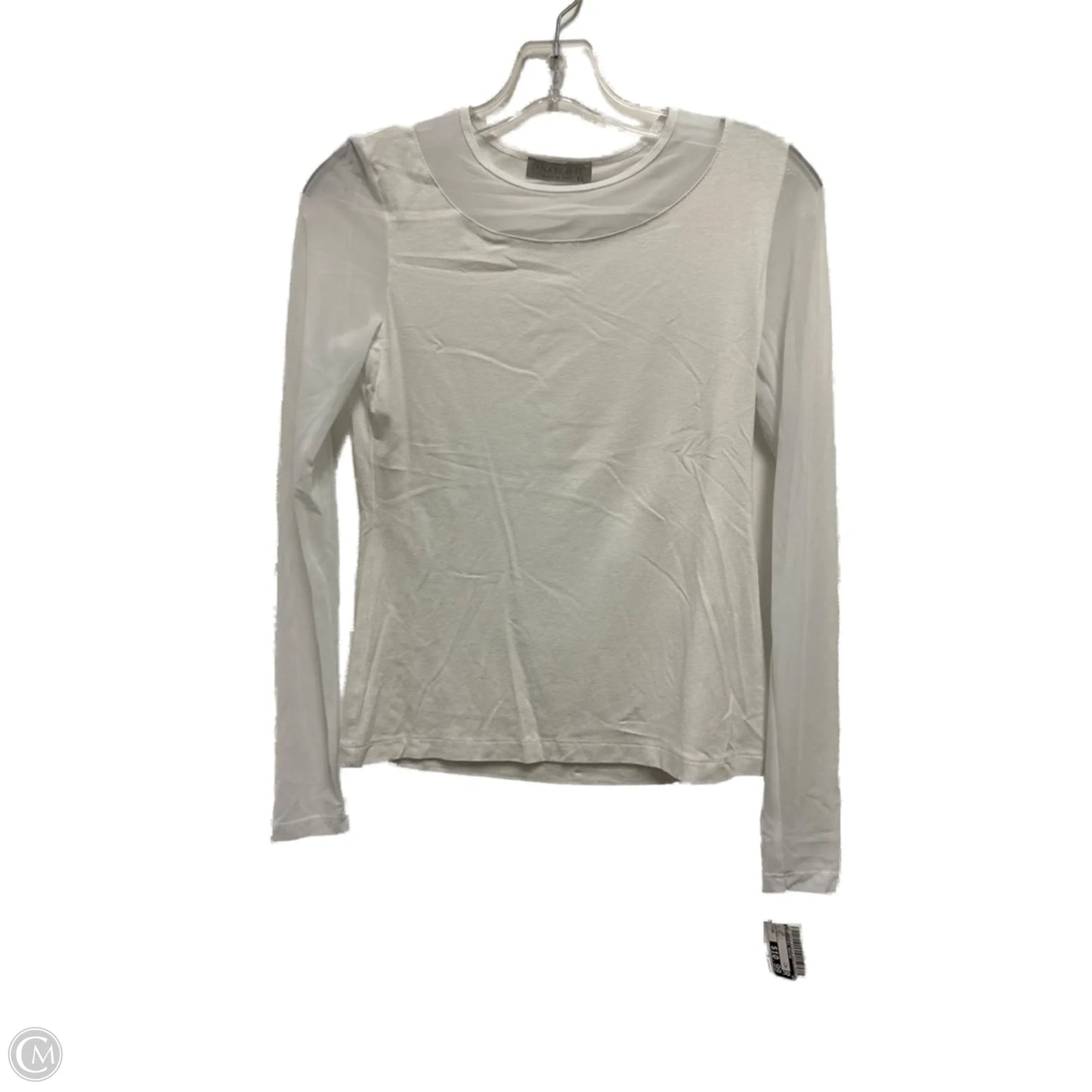 Top Long Sleeve By Clothes Mentor In White, Size: Xs