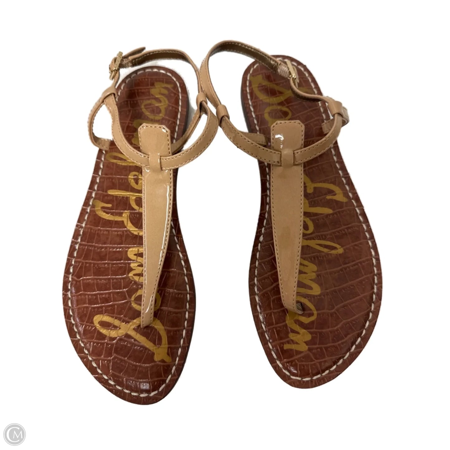 Sandals Flats By Sam Edelman In Tan, Size: 7