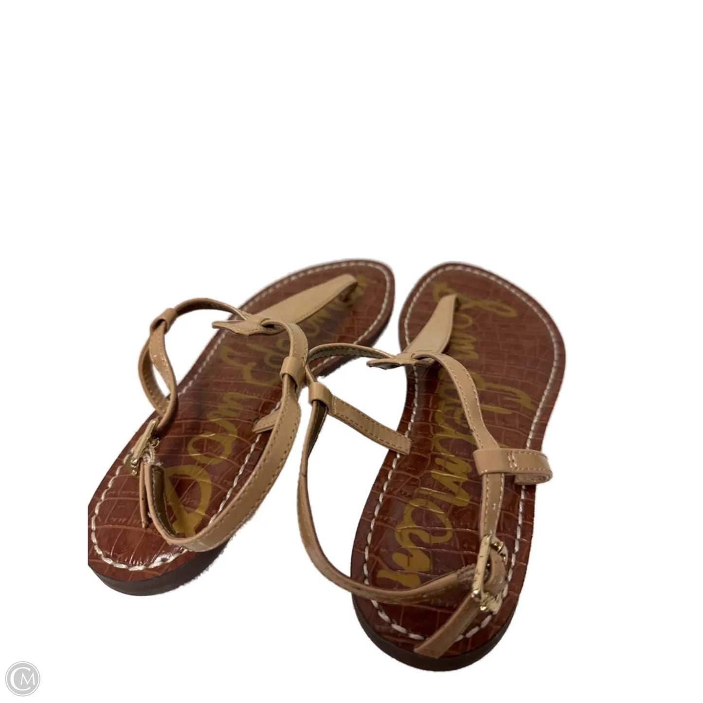 Sandals Flats By Sam Edelman In Tan, Size: 7