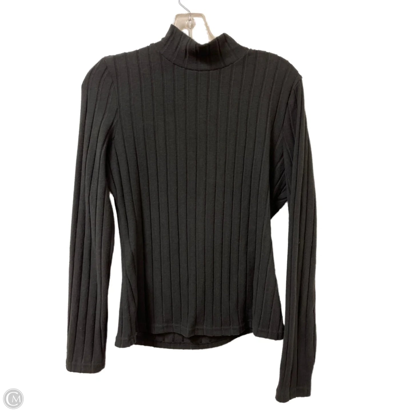 Top Long Sleeve By Shein In Black, Size: L