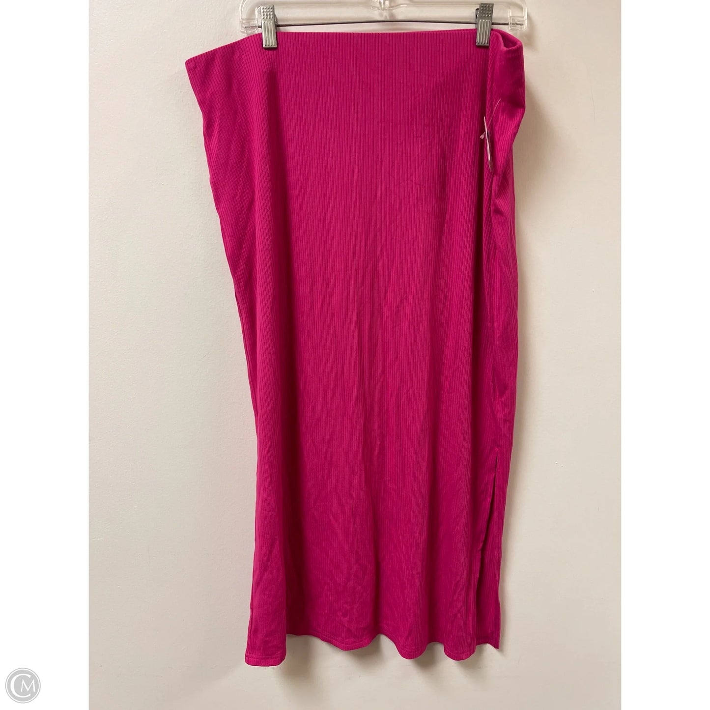 Skirt Maxi By Loft In Pink, Size: Xl