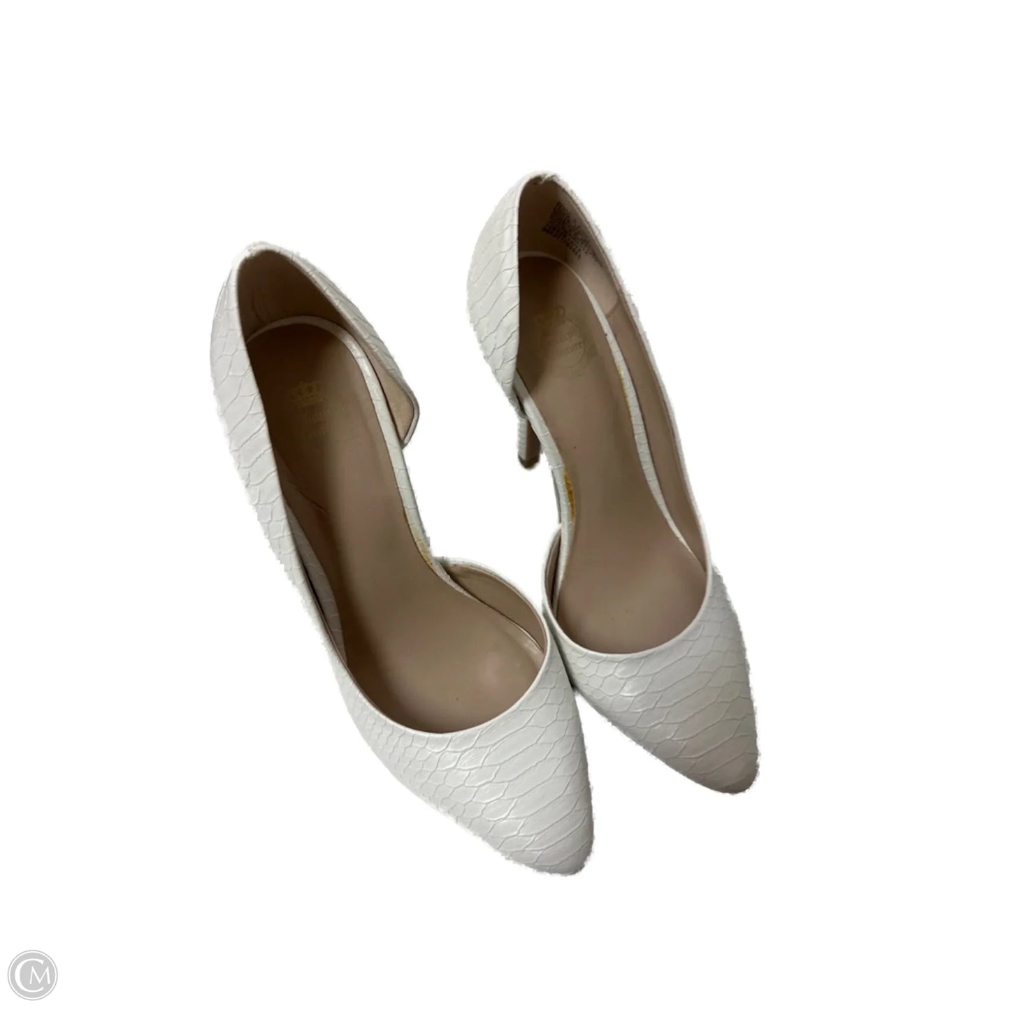 Shoes Heels Stiletto By Juicy Couture In White, Size: 6