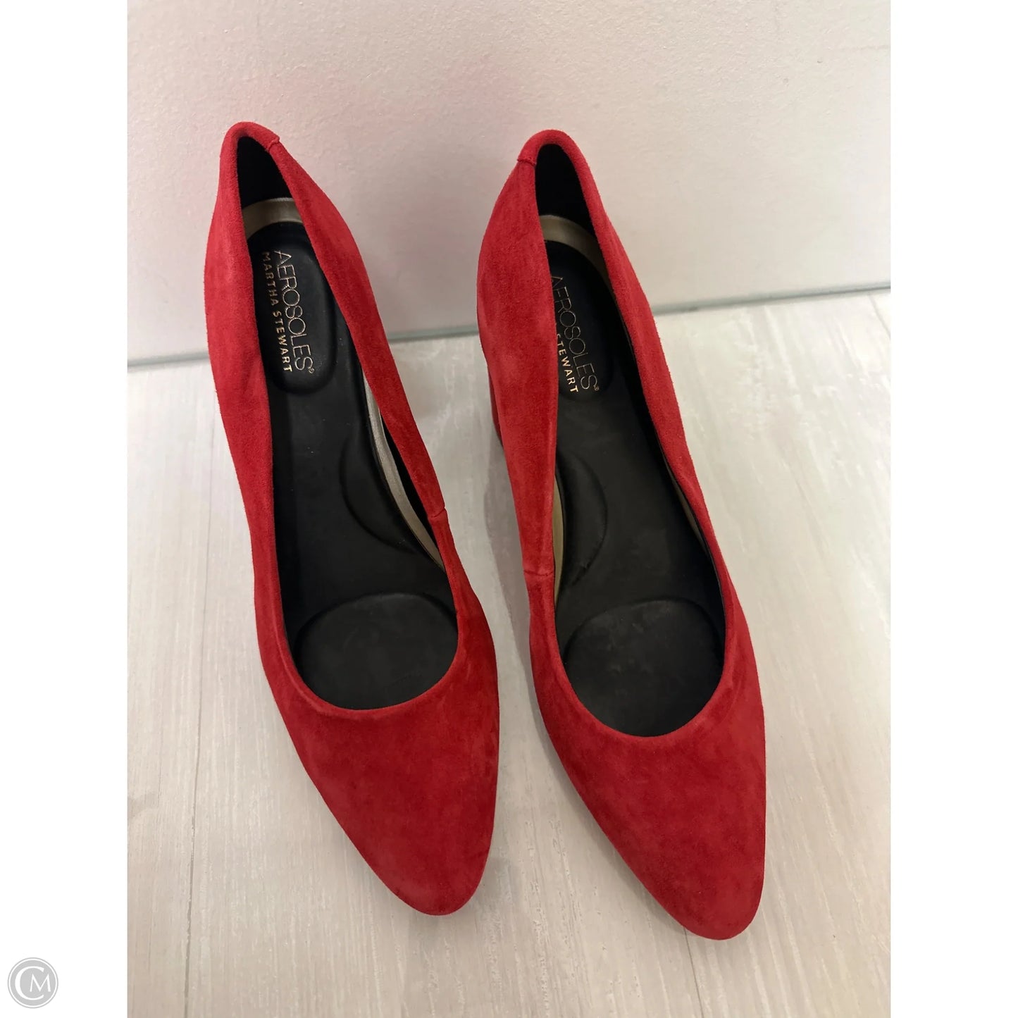Shoes Heels Block By Aerosoles In Red, Size: 8
