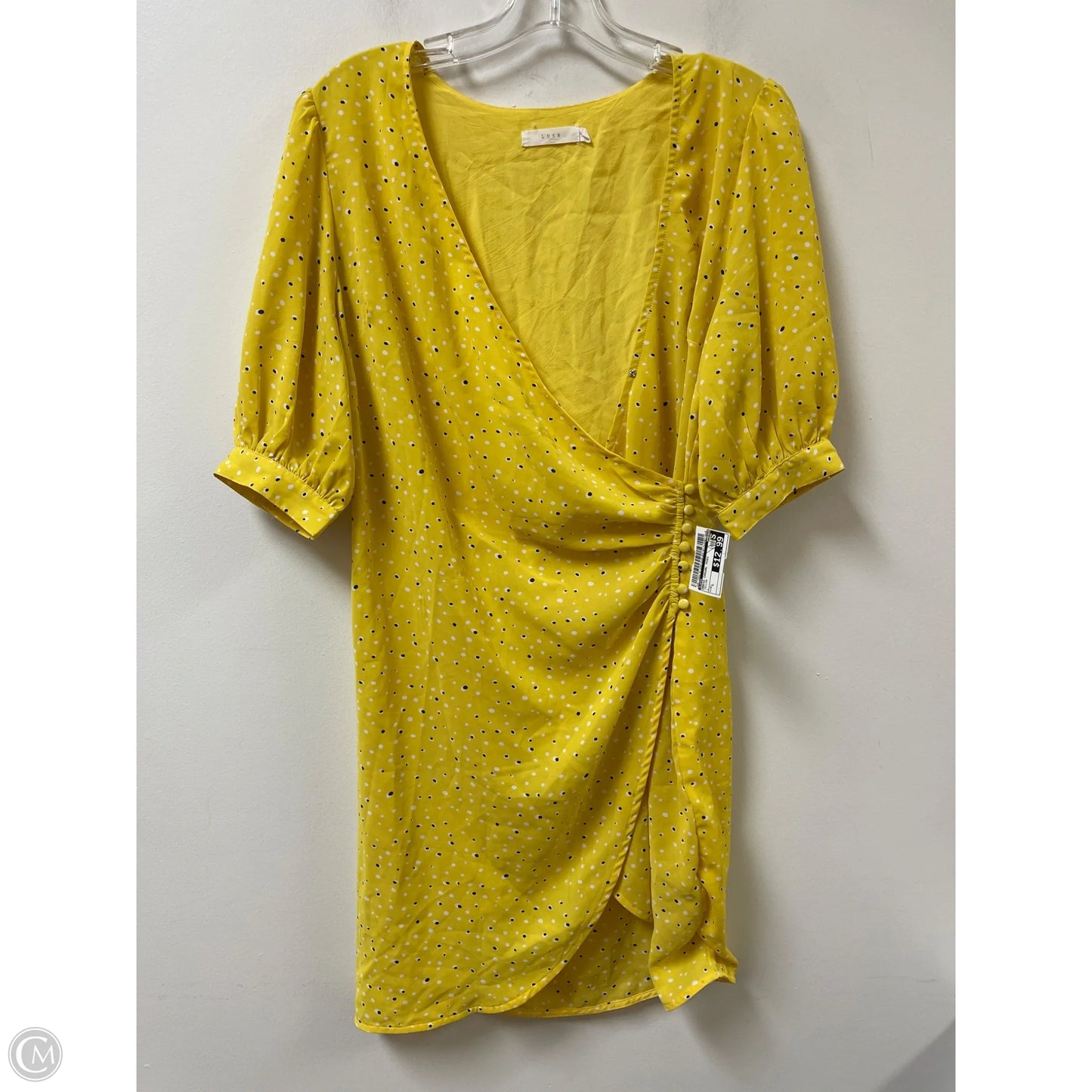 Dress Casual Midi By Lush In Yellow, Size: L