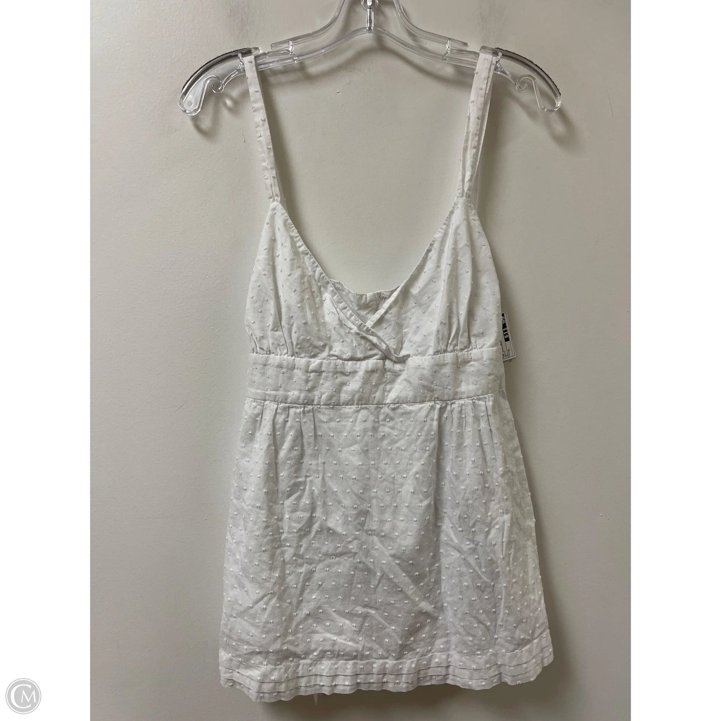 Top Sleeveless By J. Crew In White, Size: Xl