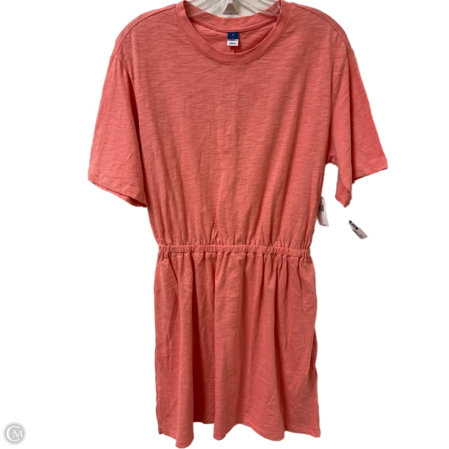 Dress Casual Midi By Old Navy In Coral, Size: S