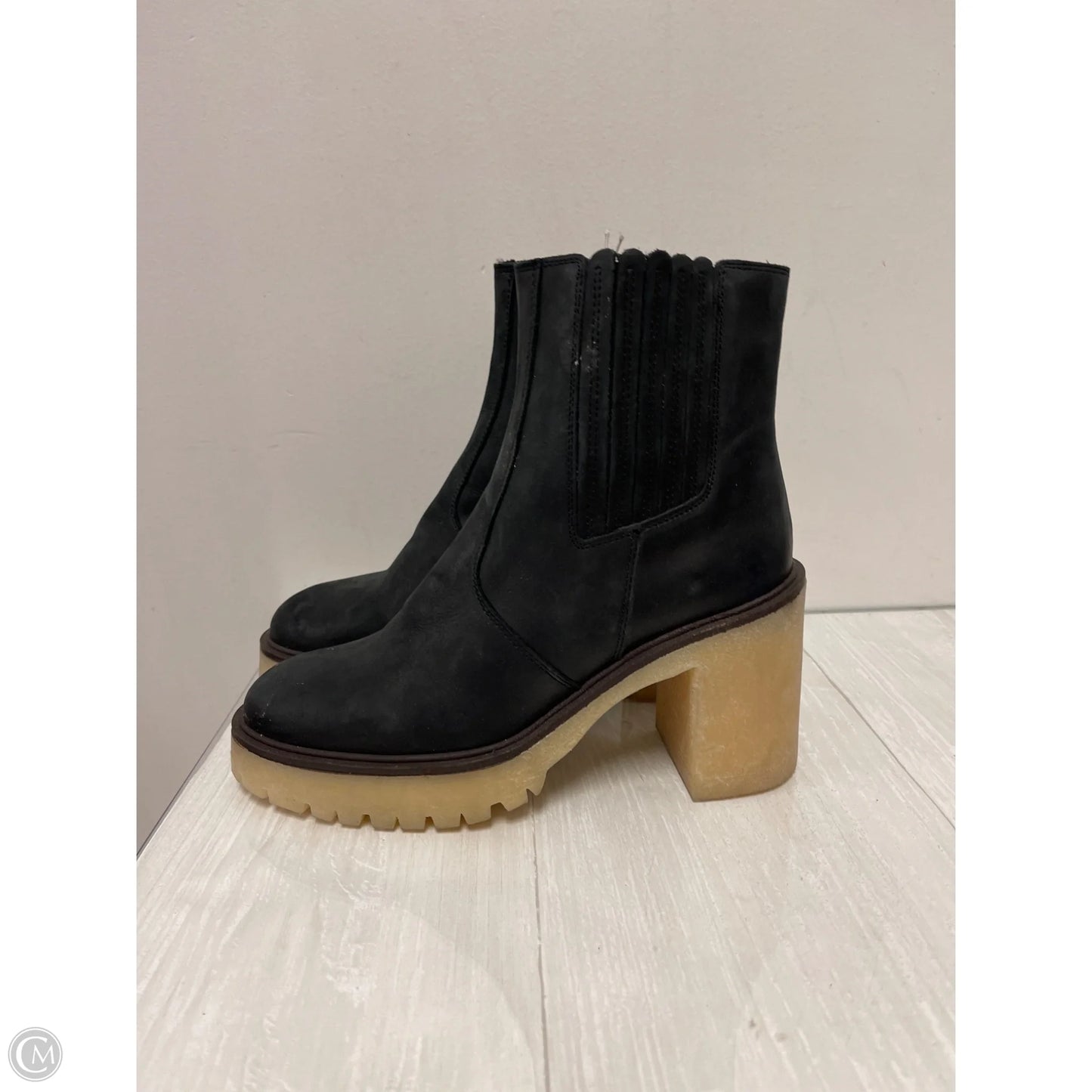 Boots Ankle Heels By Free People In Black, Size: 8.5