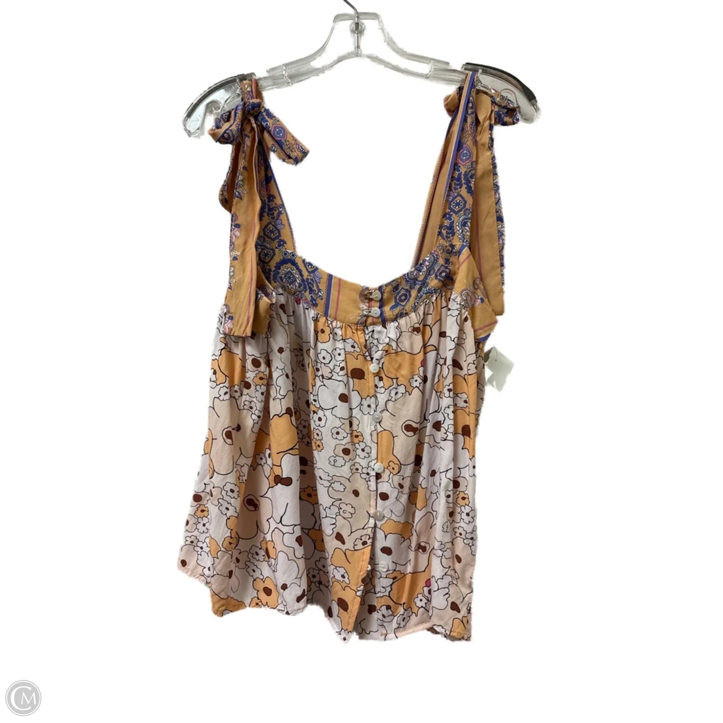 Top Sleeveless By Clothes Mentor In Multi-colored, Size: M