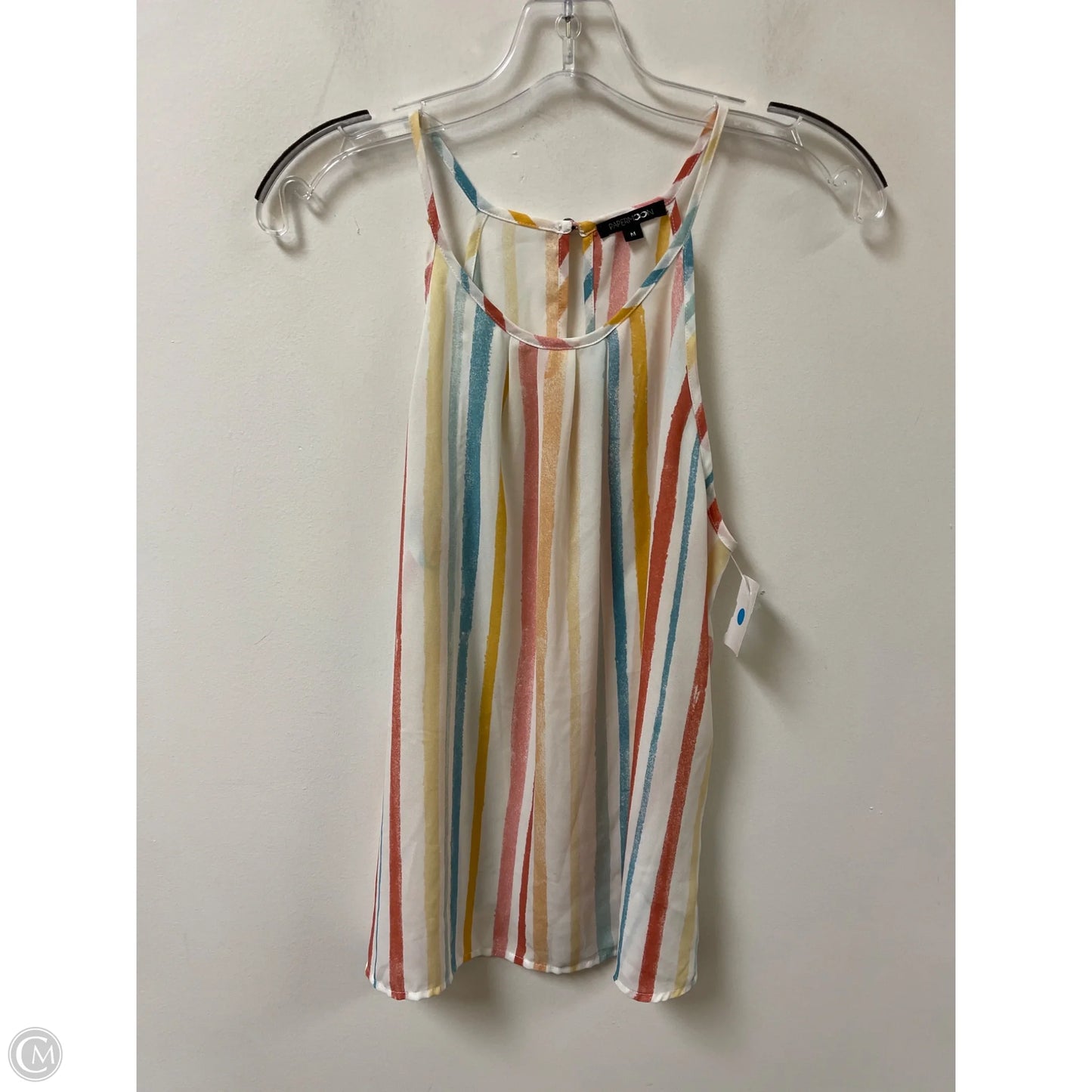 Top Sleeveless By Papermoon In Multi-colored, Size: M