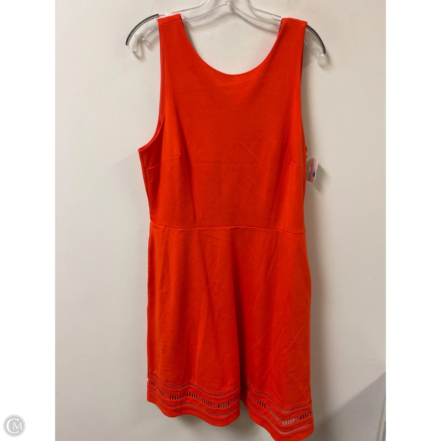Dress Casual Midi By Banana Republic In Orange, Size: M
