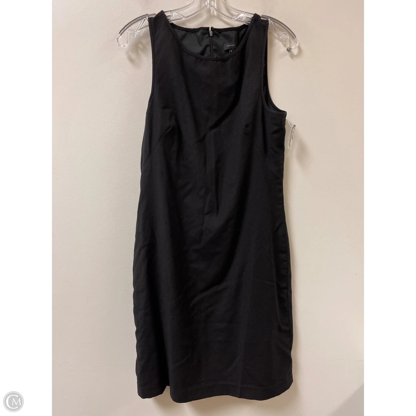 Dress Casual Midi By Theory In Black, Size: L