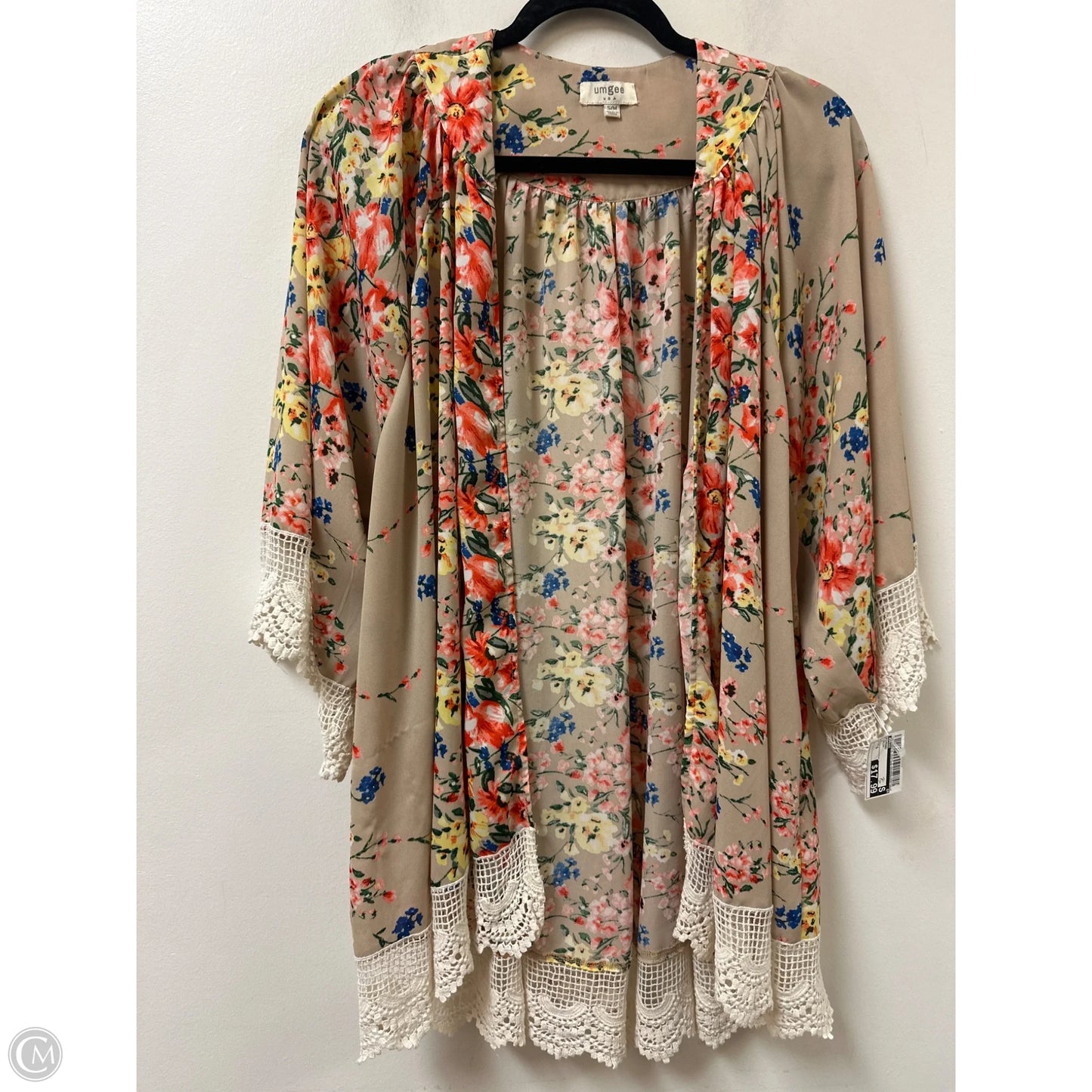 Kimono By Umgee In Cream, Size: S