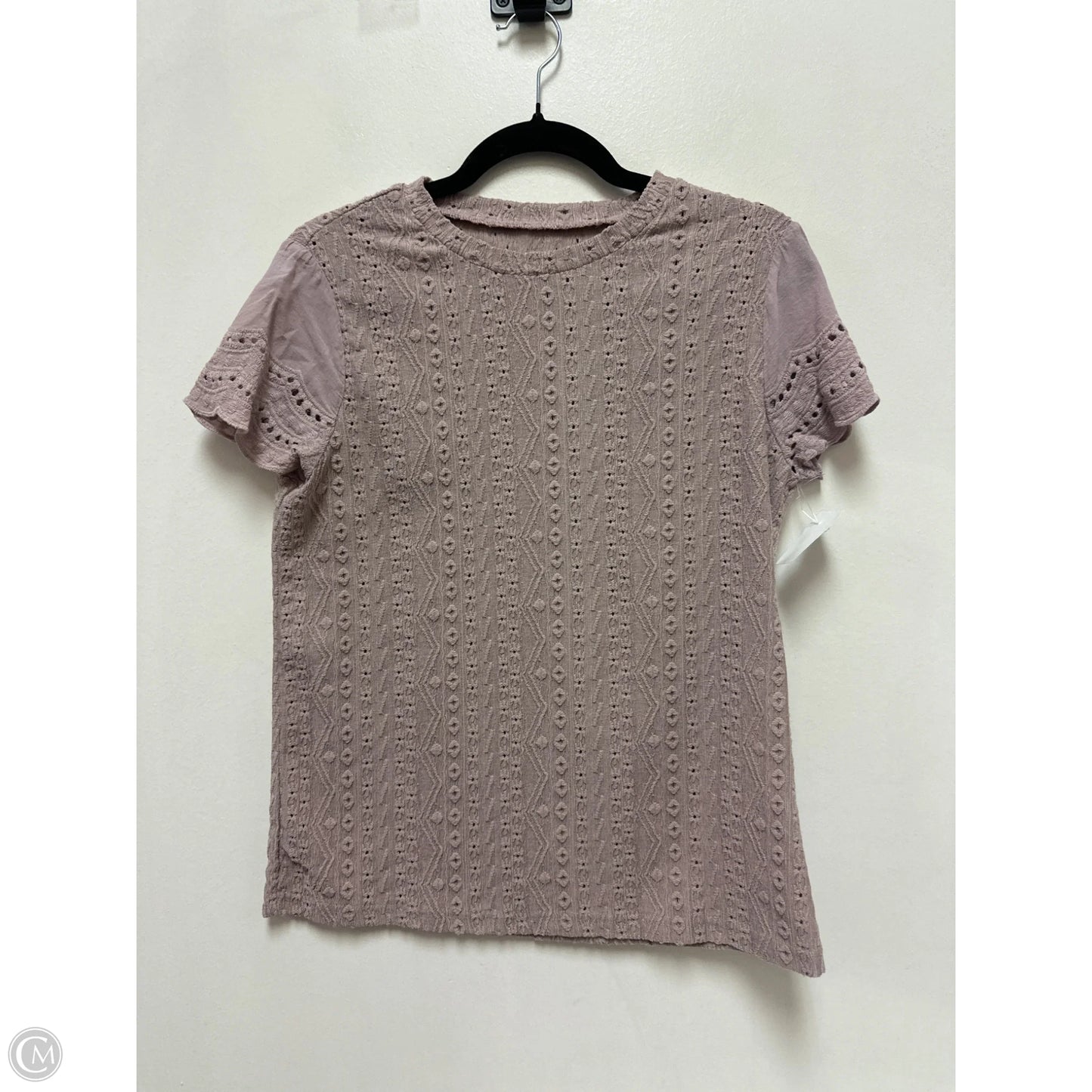 Top Short Sleeve By Clothes Mentor In Purple, Size: S