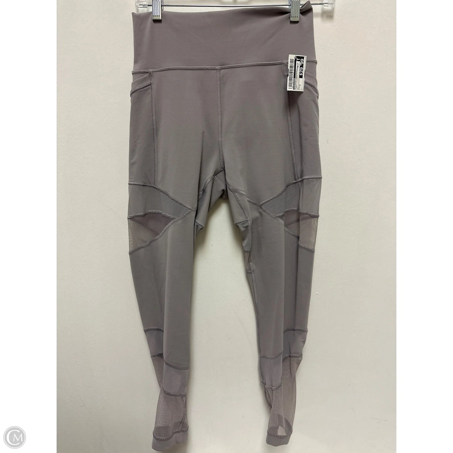 Athletic Leggings By Lululemon In Grey, Size: 8