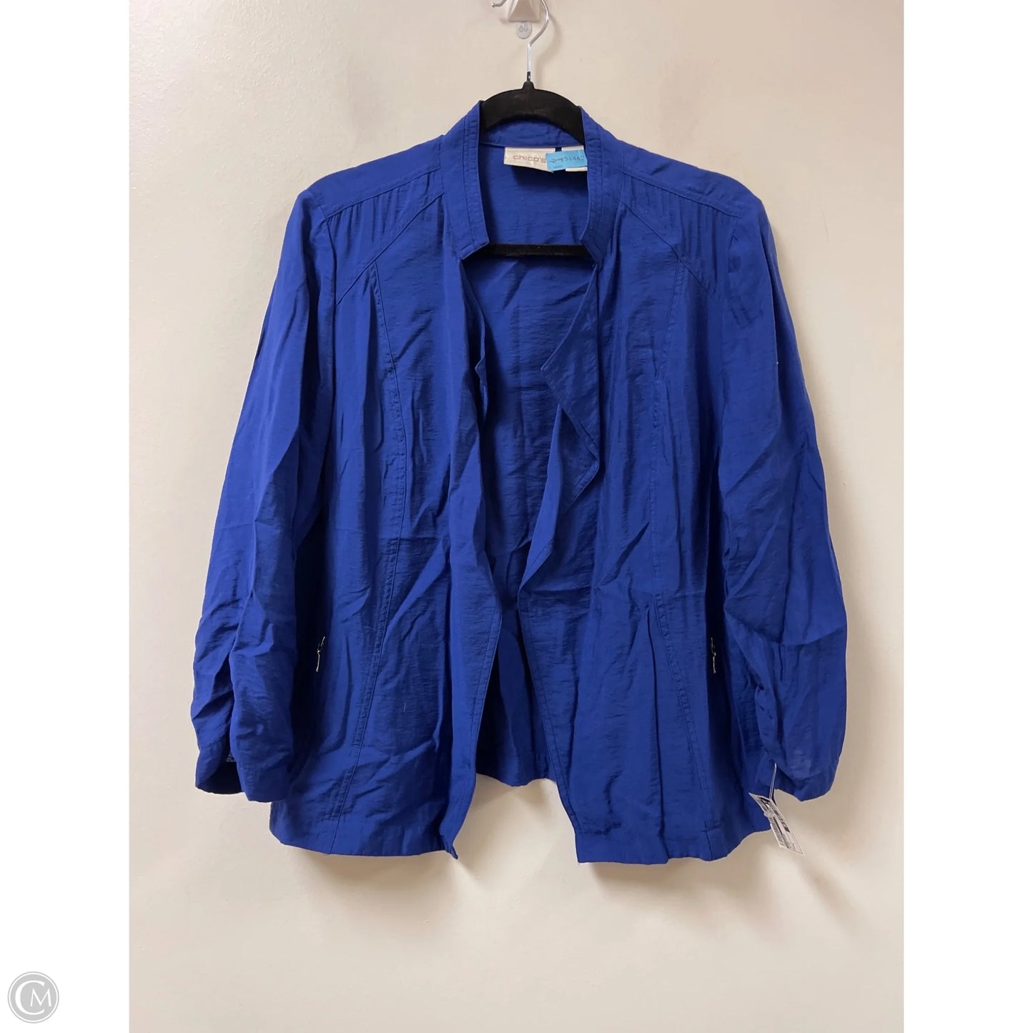 Cardigan By Chicos In Blue, Size: L