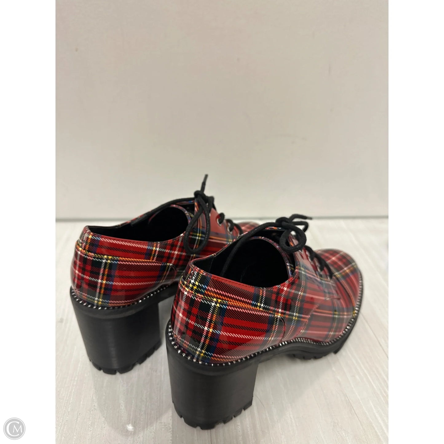 Shoes Heels Block By Jessica Simpson In Red, Size: 7