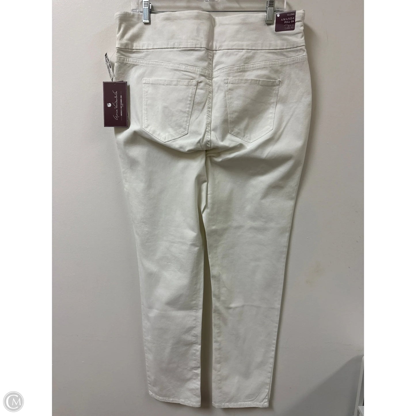 Pants Other By Gloria Vanderbilt In White, Size: 12