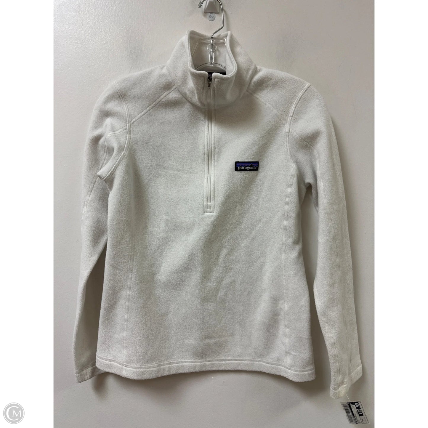 Jacket Fleece By Patagonia In White, Size: Xs