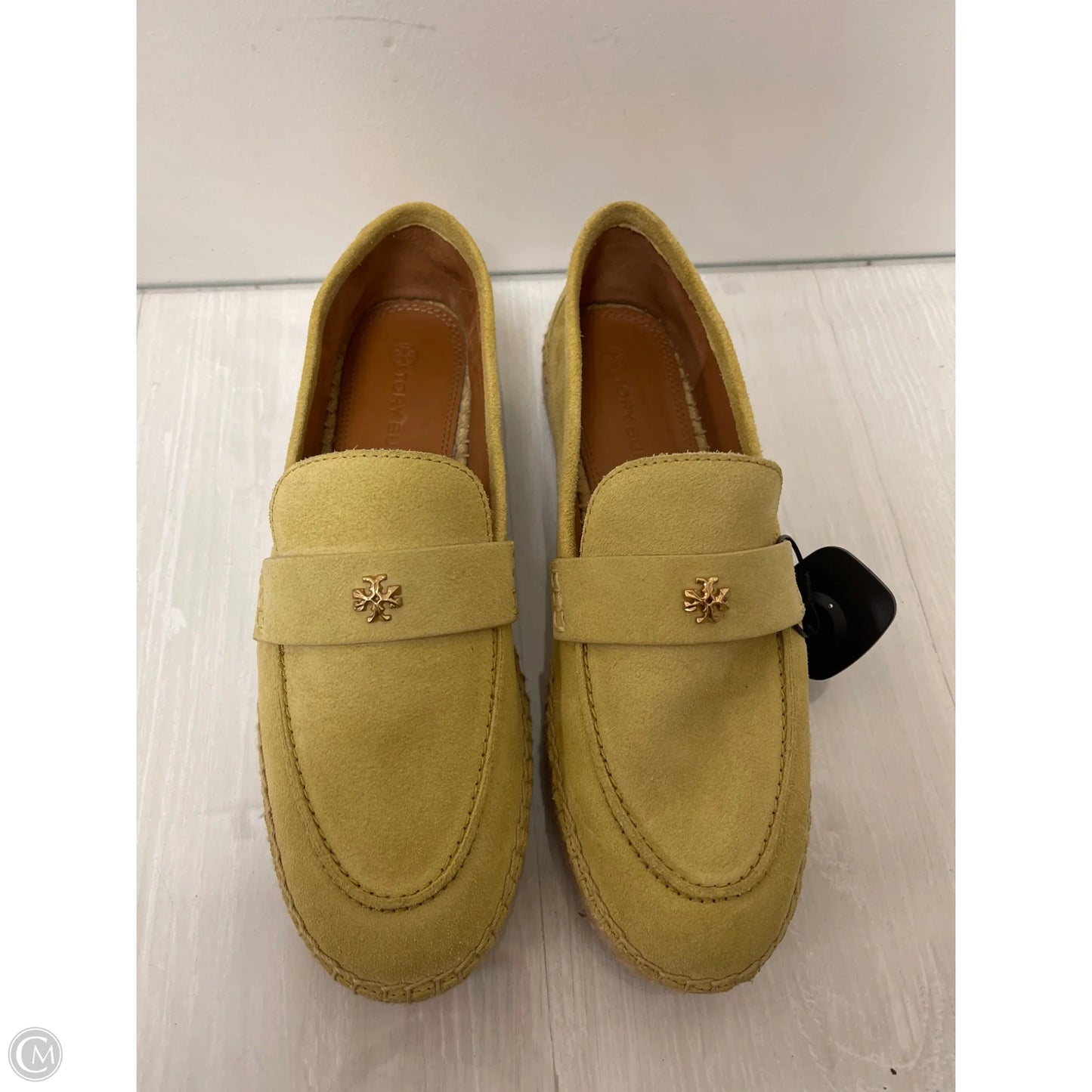 Shoes Designer By Tory Burch In Yellow, Size: 10