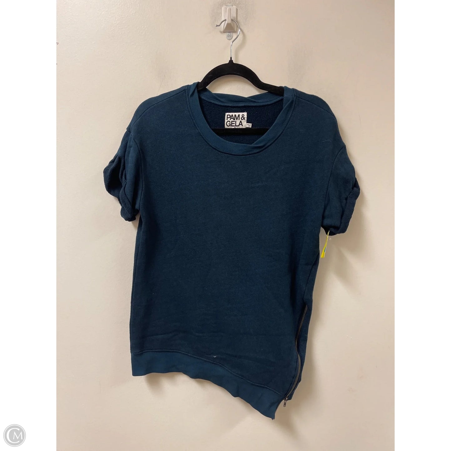 Top Short Sleeve By Clothes Mentor In Blue, Size: S