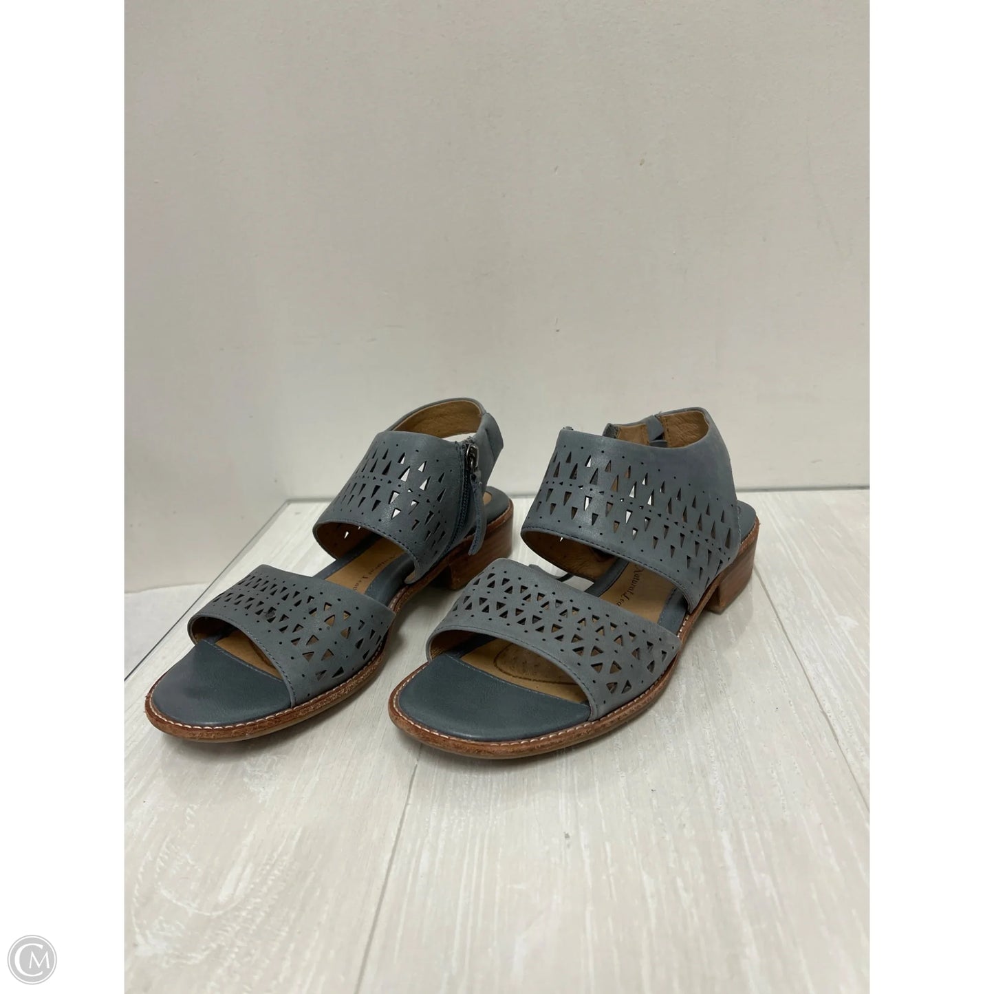 Shoes Flats By Sofft In Blue, Size: 8