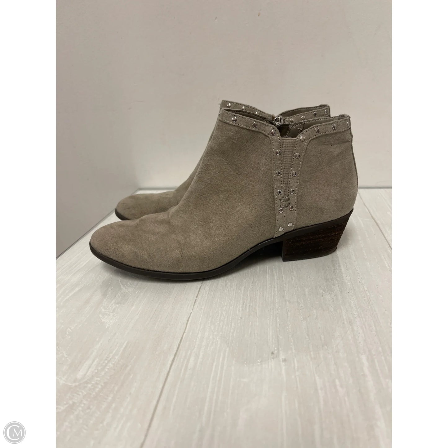 Boots Ankle Heels By Circus By Sam Edelman In Grey, Size: 6.5