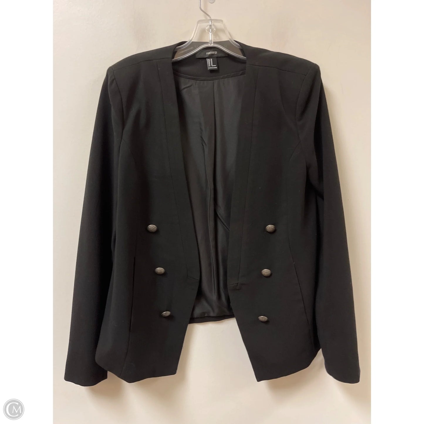 Blazer By Forever 21 In Black, Size: M