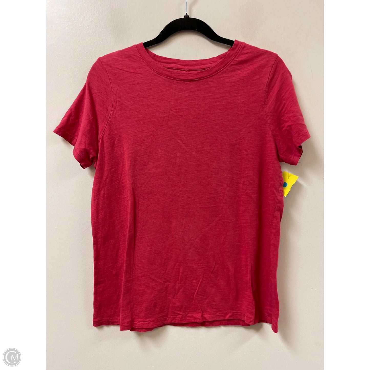 Top Short Sleeve By Sonoma In Red, Size: M