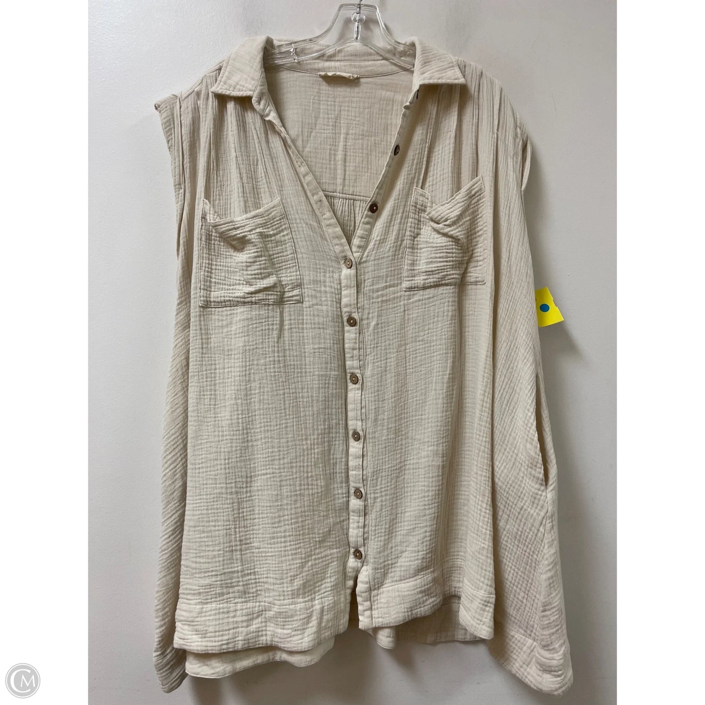 Dress Casual Midi By By Together In Cream, Size: M