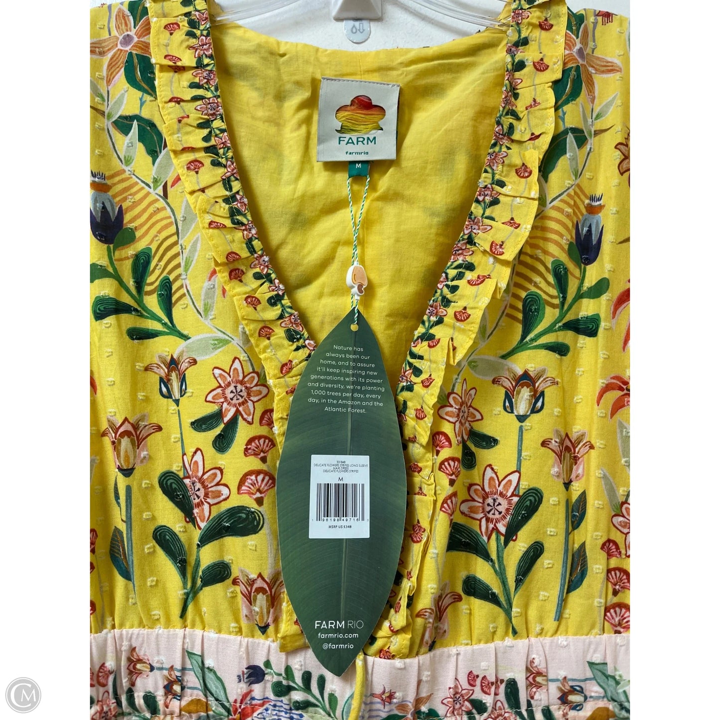 Dress Casual Maxi By Farm Rio In Multi-colored, Size: M