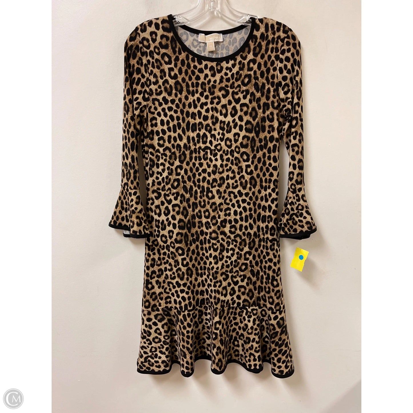 Dress Casual Maxi By Michael By Michael Kors In Animal Print, Size: Xs