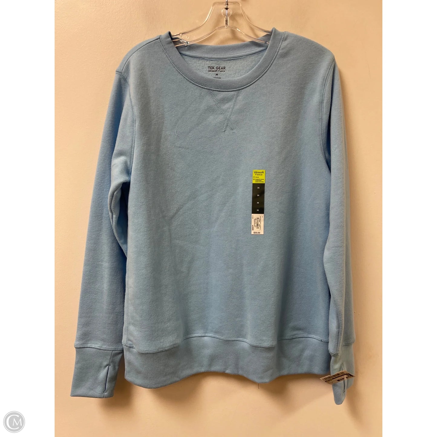 Sweater By Tek Gear In Blue, Size: M