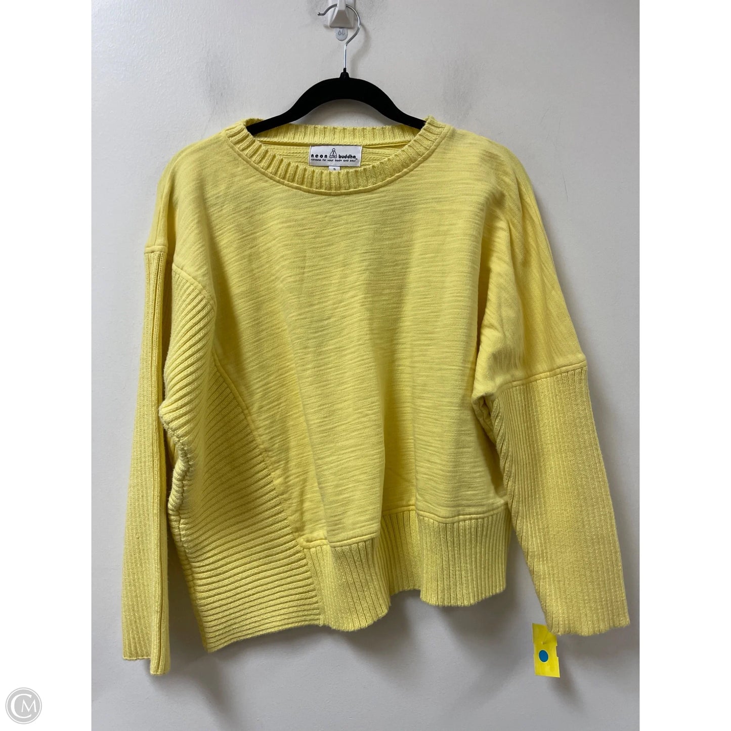 Sweater By Neon Buddha In Yellow, Size: S