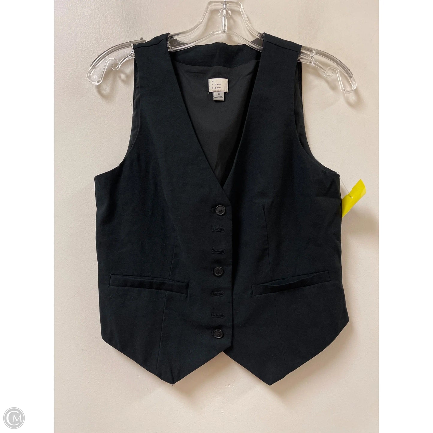Vest Other By A New Day In Black, Size: S