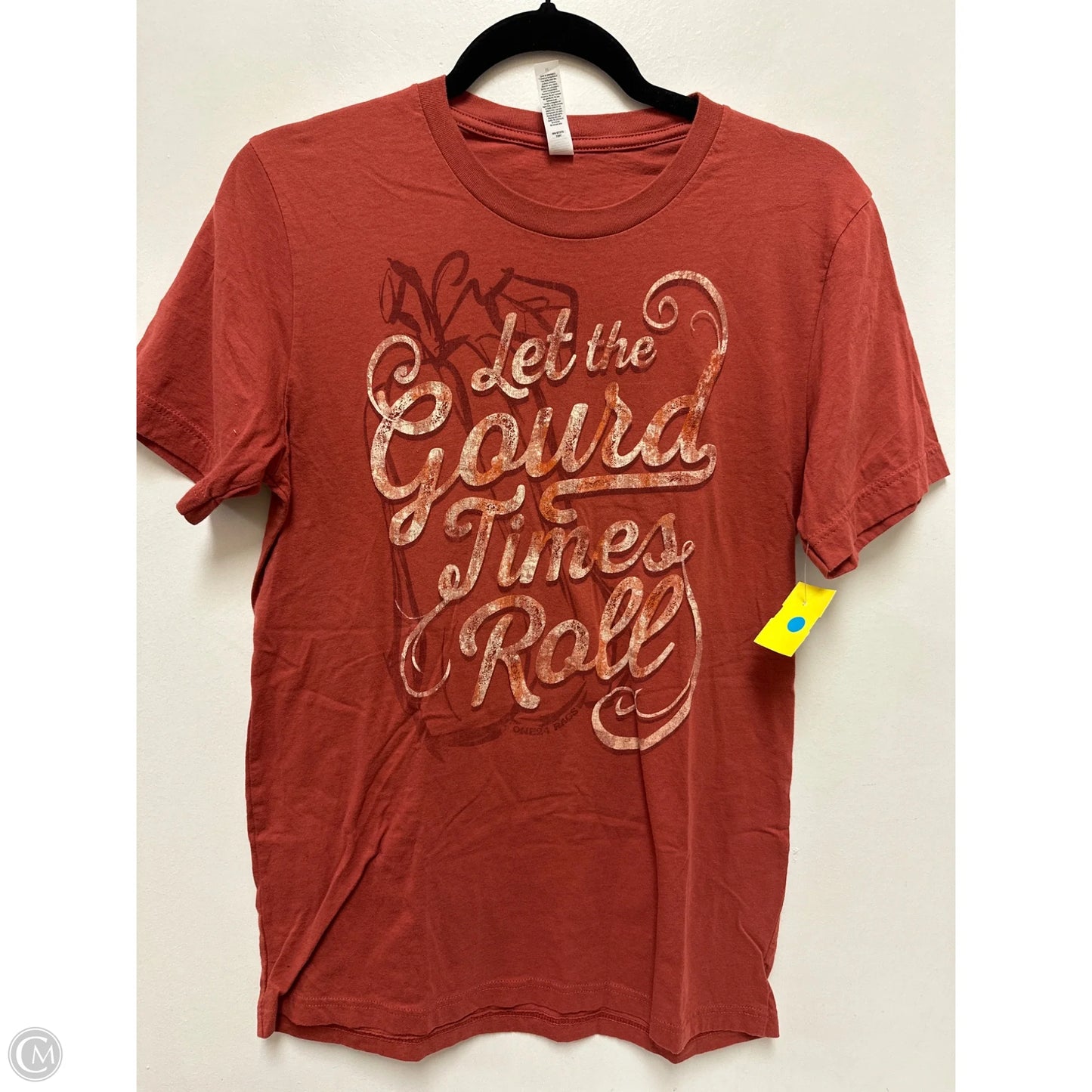 Top Short Sleeve By Clothes Mentor In Orange, Size: M