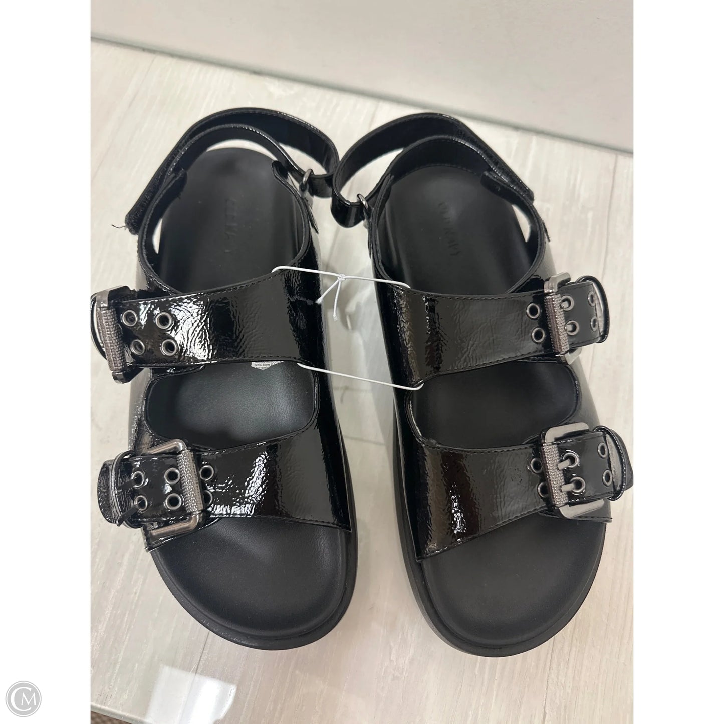 Sandals Flats By Old Navy In Black, Size: 9