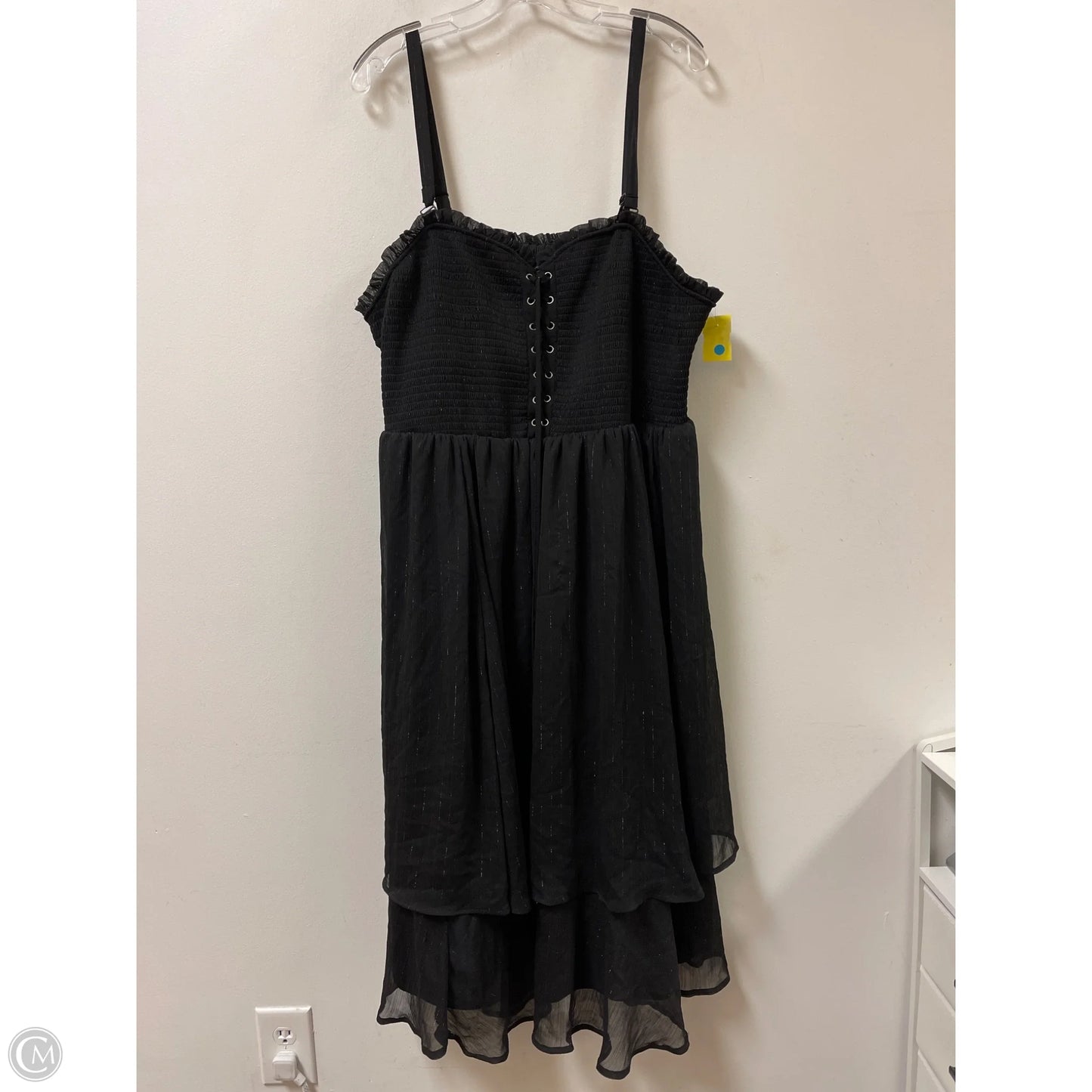 Dress Casual Midi By Torrid In Black, Size: 4x