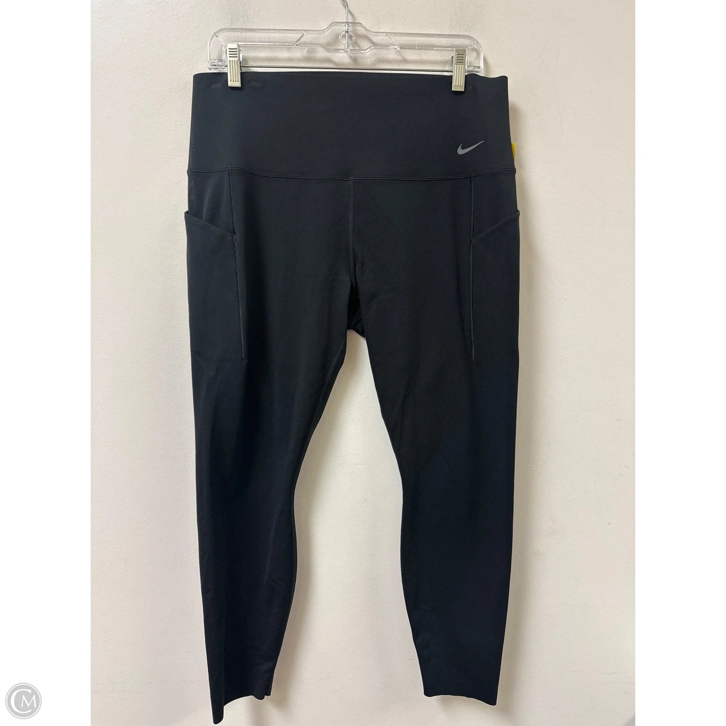 Athletic Leggings By Nike In Black, Size: Xl