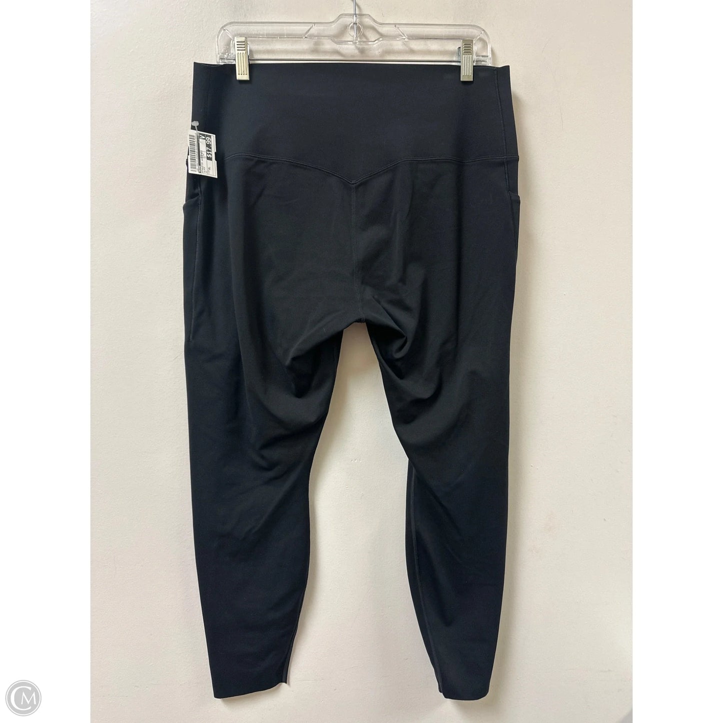 Athletic Leggings By Nike In Black, Size: Xl