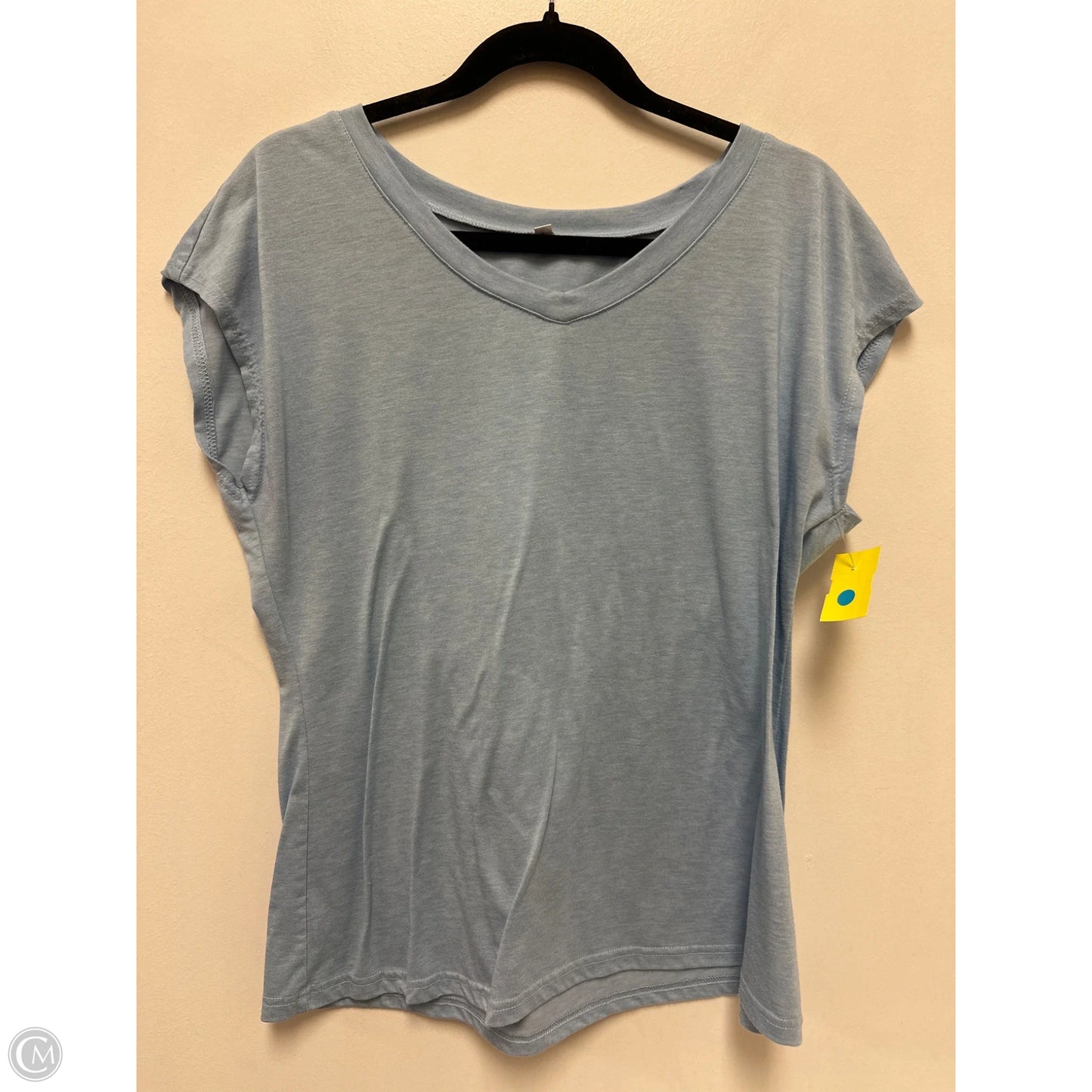 Top Short Sleeve By Clothes Mentor In Blue, Size: L