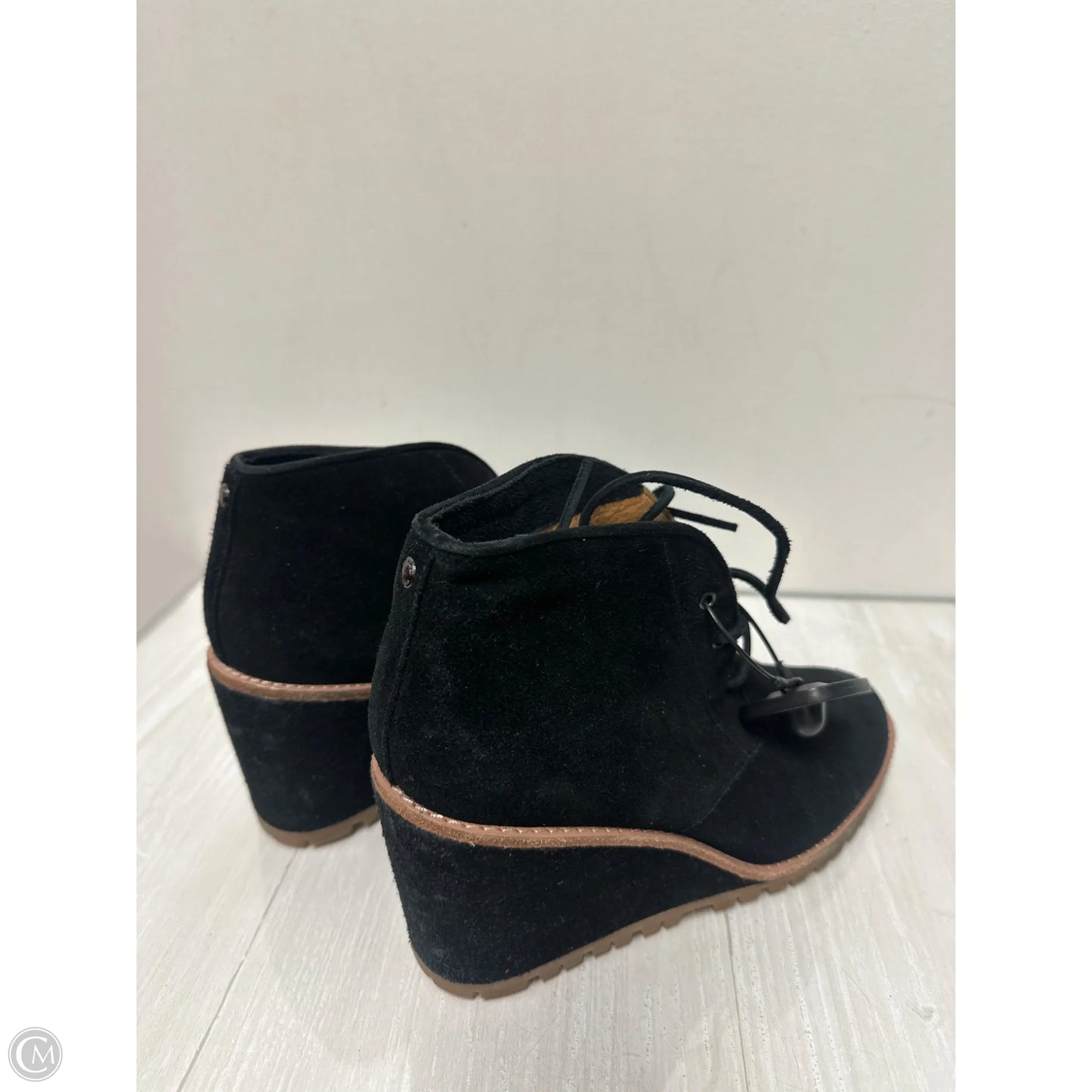 Boots Designer By Coach In Black, Size: 7.5