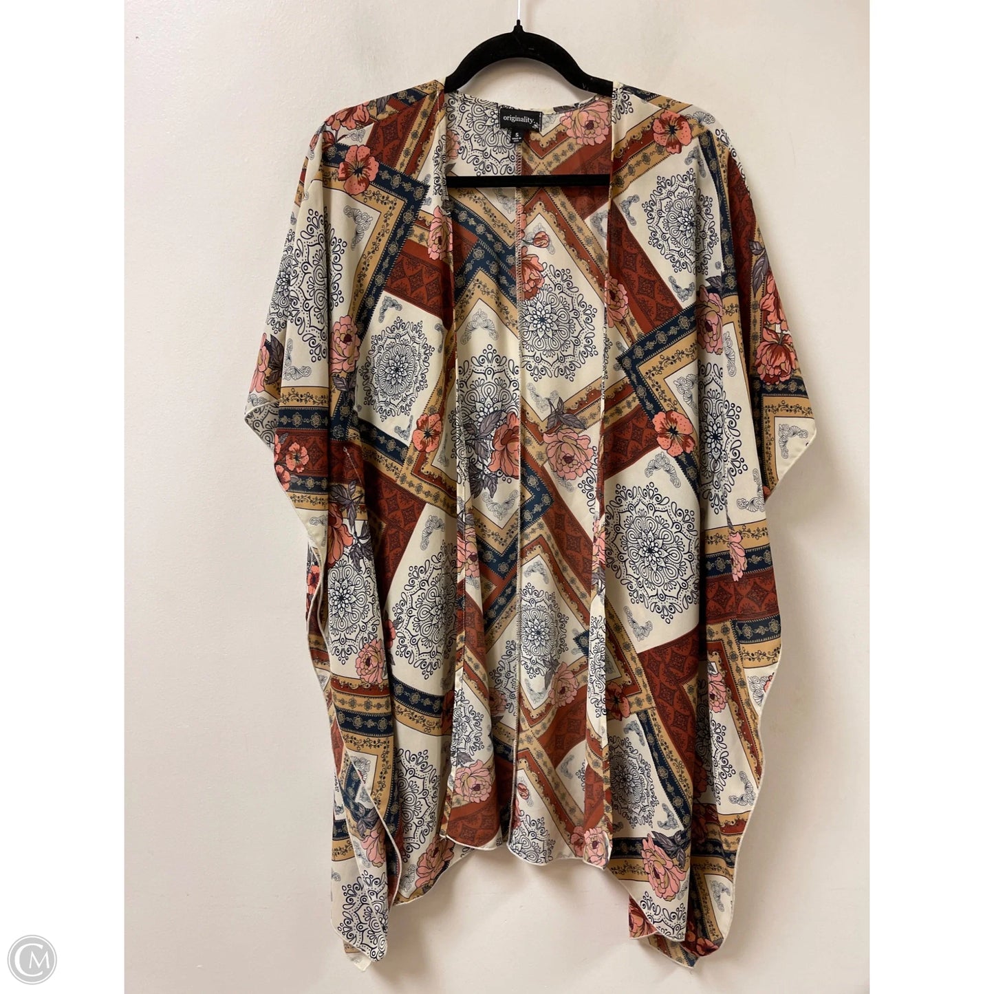 Kimono By Clothes Mentor In Multi-colored, Size: S