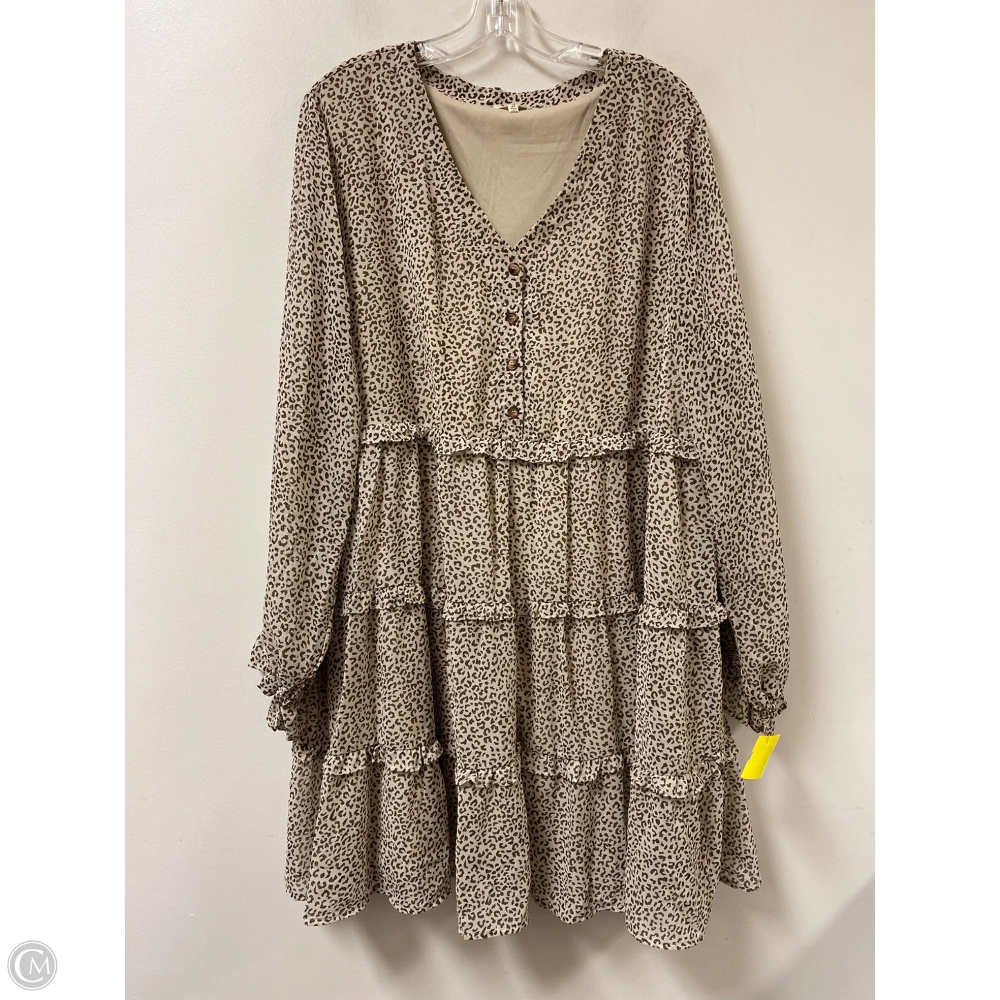 Dress Casual Midi By Jodifl In Animal Print, Size: 2x
