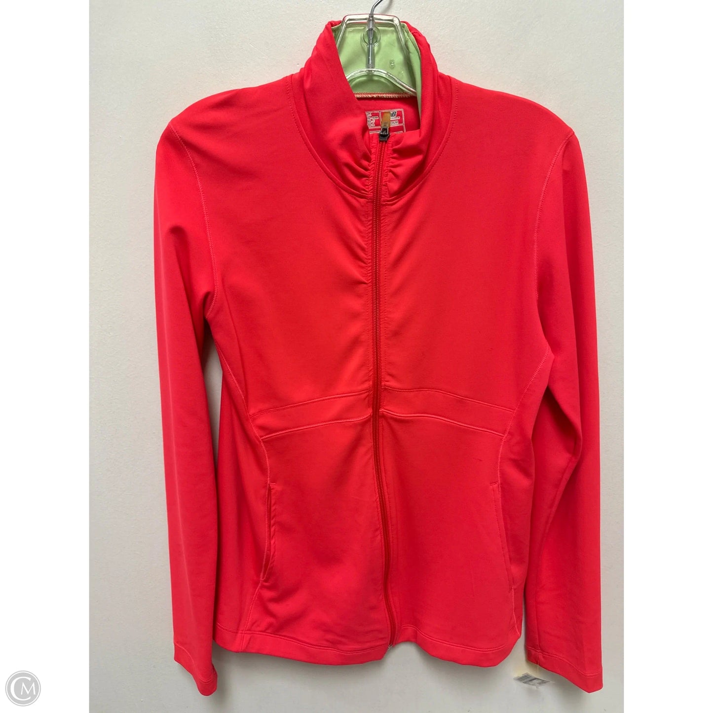 Athletic Jacket By New Balance In Pink, Size: M