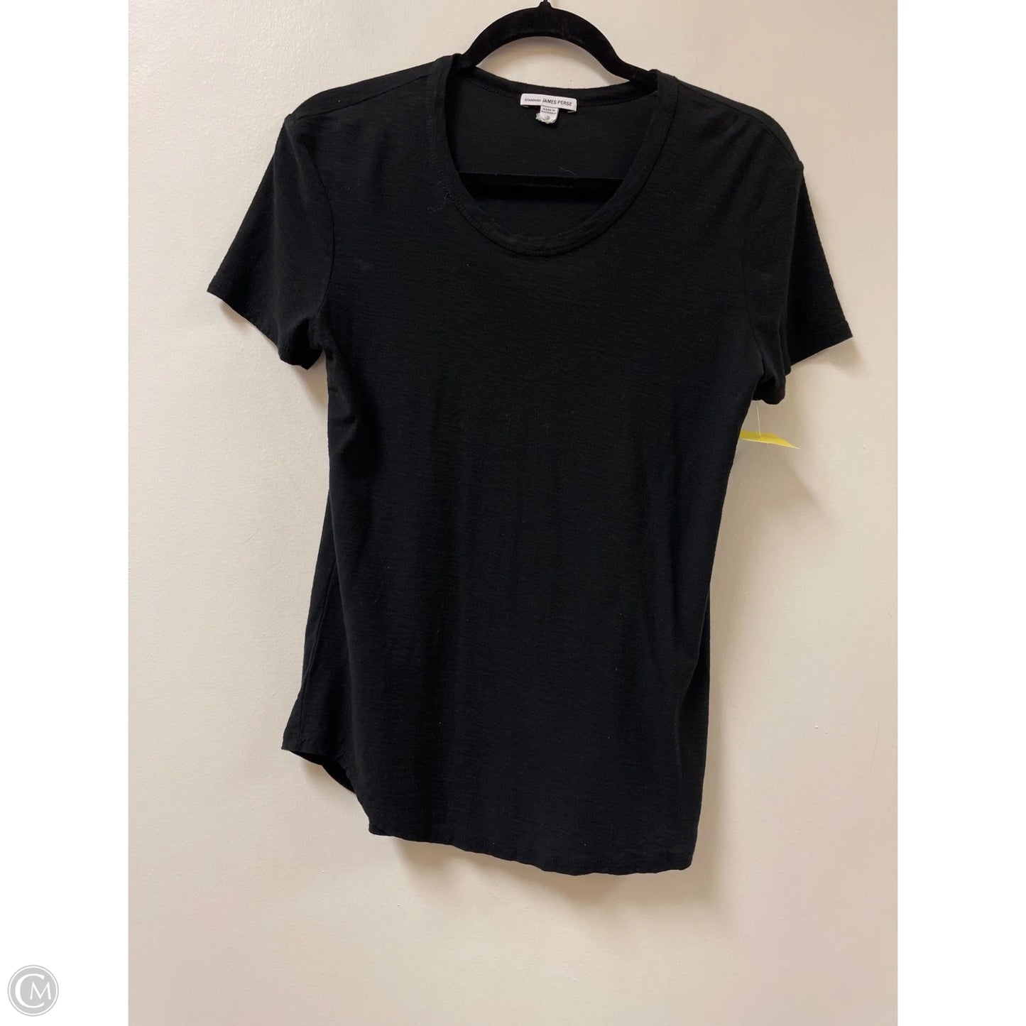Top Short Sleeve By James Perse In Black, Size: Xl