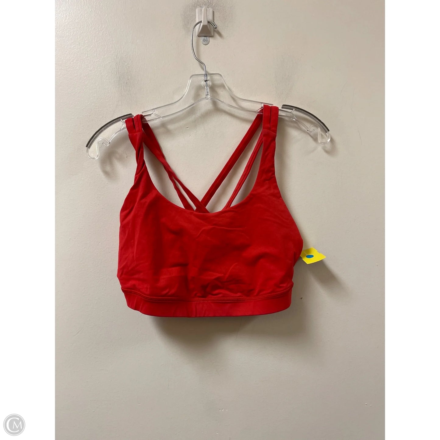 Athletic Bra By Lululemon In Red, Size: M